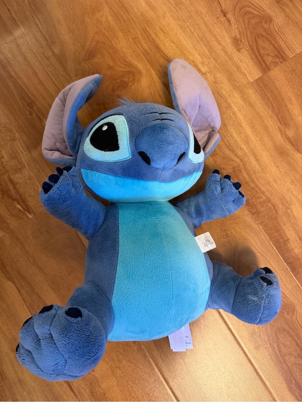 Disney Blue Stitch Plush with Aqua Belly